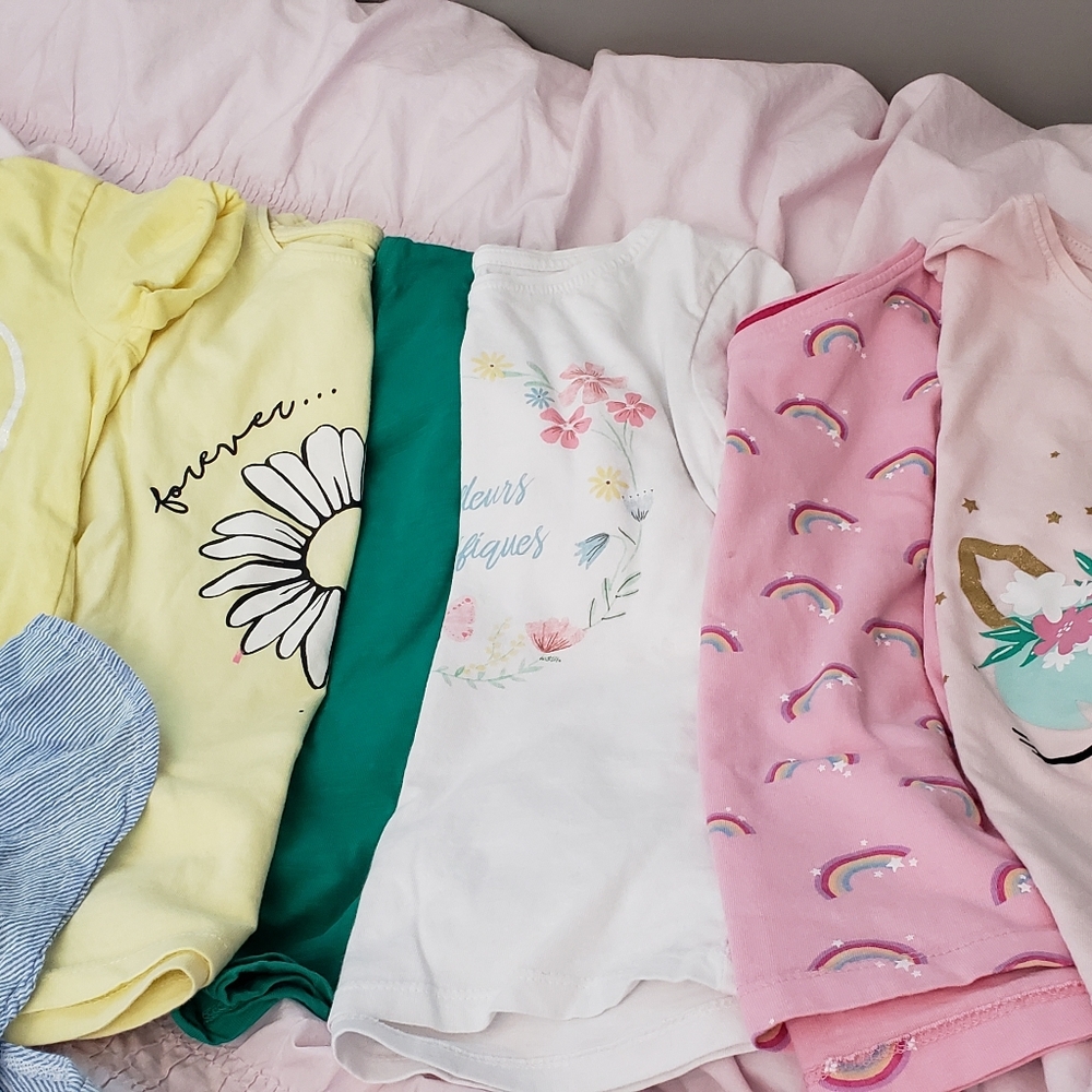 Girls tshirts/tops bundle